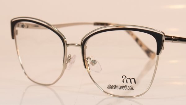 Alberto Modiani 5853 | C1 Black | Side | Faversham Optical