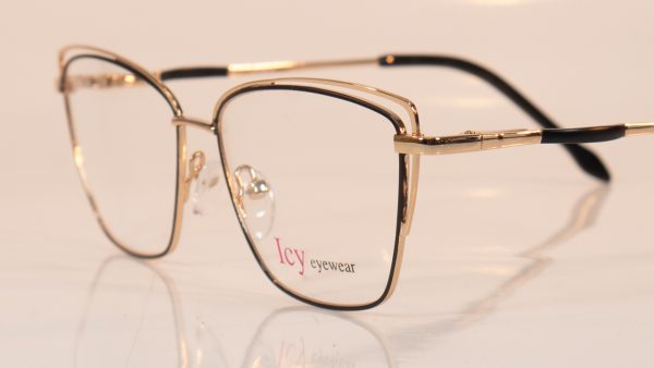 Icy 814 | C2 Black | Side | Faversham Optical