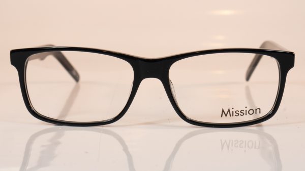 Mission 1689 | Black | Front | Faversham Optical