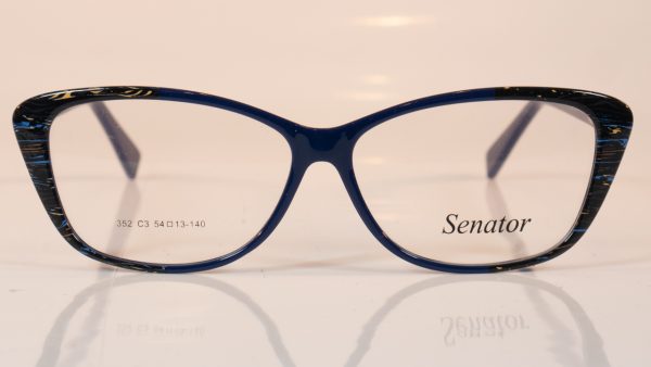 Senator 352 | Blue | Side | Faversham Optical
