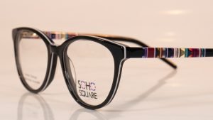 Soho Square 045 | C1 Black | Side | Faversham Optical