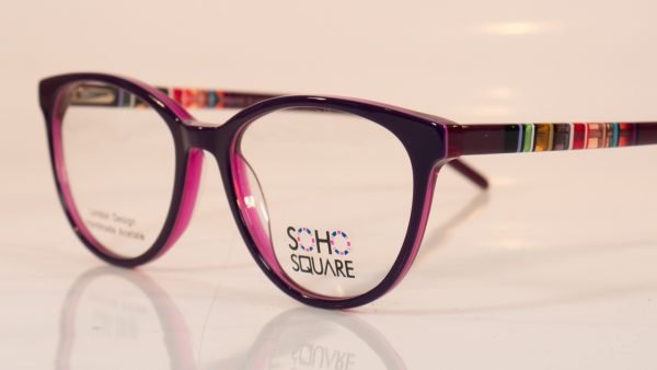 Soho Square 045 | C2 Purple | Side | Faversham Optical