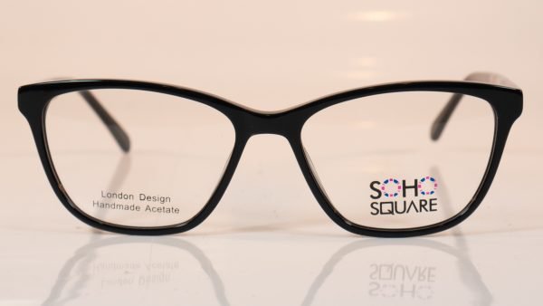 Soho Square 053 | C1 Black | Front | Faversham Optical
