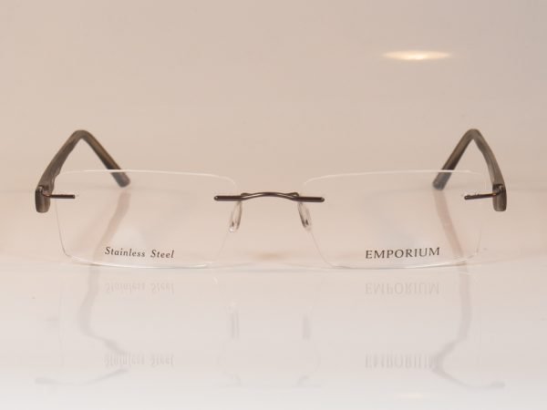 emporium 7556 rimless glasses