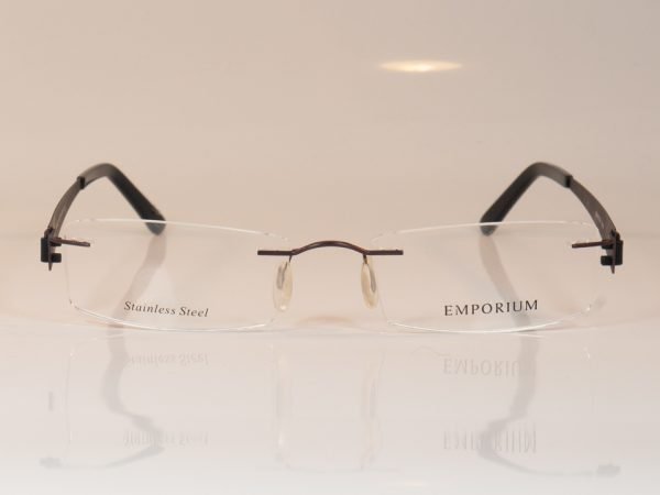 emporium 7560 rimless glasses