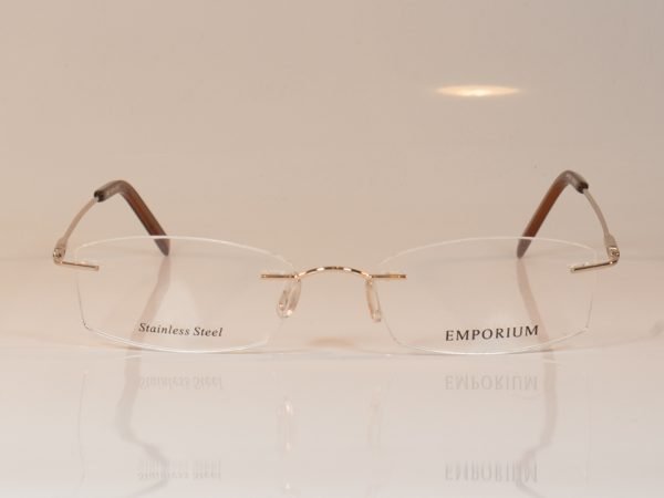 surprise rimless glasses